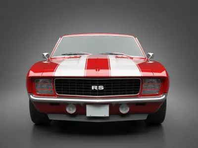 1969 Chevrolet Camaro RS 3D model