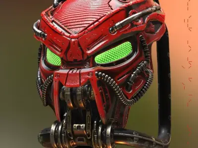 Predator Bio-Engineer Concept 3D print model