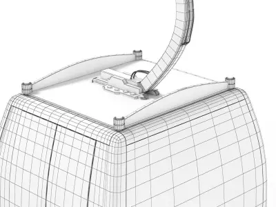 Cableway Car 2 3D model