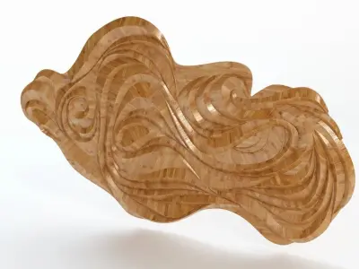 Korakot Aromdee Ties The Knot Wall Art 3D model