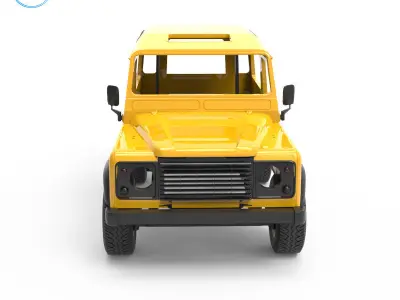 Land Rover Defender 3D print model
