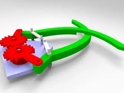 Gripping mechanism Free 3D model