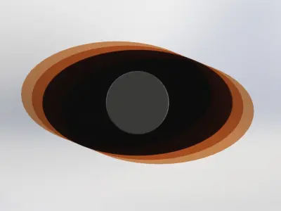 Modern Table Model A 3D model