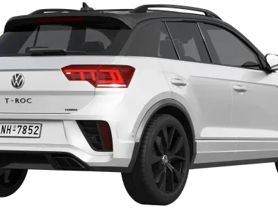 Volkswagen T-Roc R-line 2022 3D model