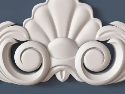 Decorative Onlay 3D model 4