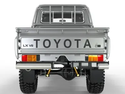 Generic Land Cruiser Serie 79 Double Cab 2024  3D model