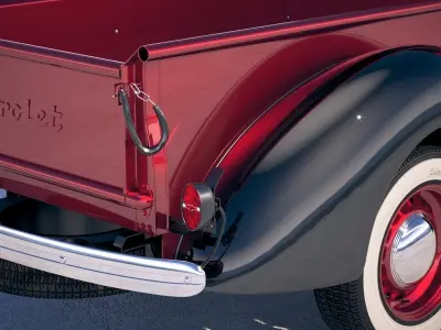 Chevrolet Pickup Truck CG 1939 3D model