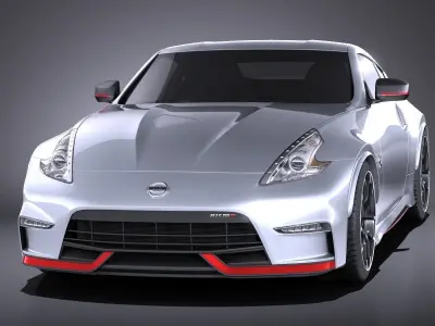 Nissan 370z Nismo 2017 VRAY 3D model