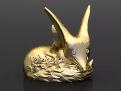 NEAR ANIMAL PENDANT 3D PRINTABLE MODLE  3D print model