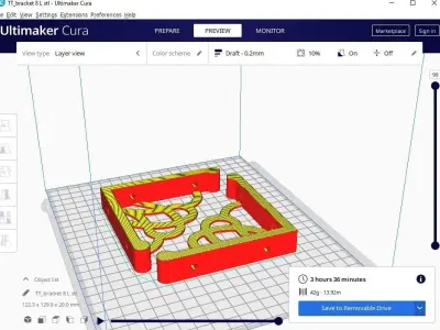 Shelf Bracket  8 3D print model