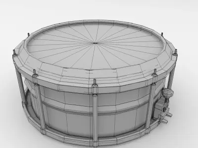 Snare Drum 3D model