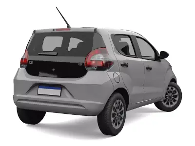 Car Mobi 2020  Low-poly 3D model