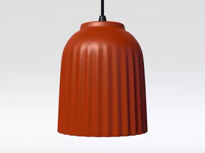 Touch Pendant Lamp Vertical 3D model
