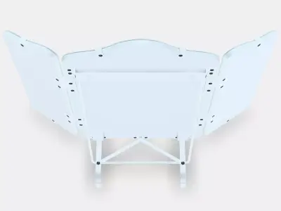 ROSSARED triple mirror 3D model