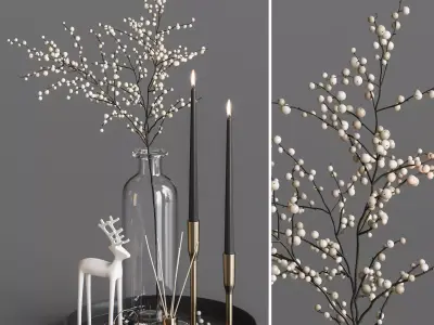 Decorative set 35 3D model