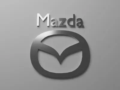 mazda 3d logo 3D model