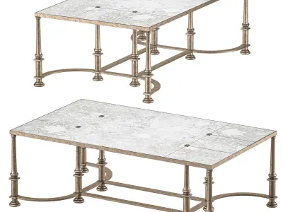 ebanista guerlain coffee table 3D model