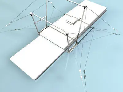 uneven bars 3D model