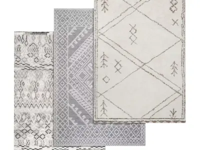 Rug Set 1311 3D model