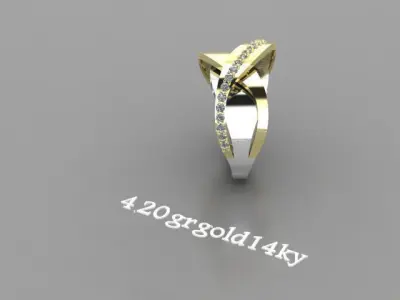 COCKTAIL RING Free 3D print model