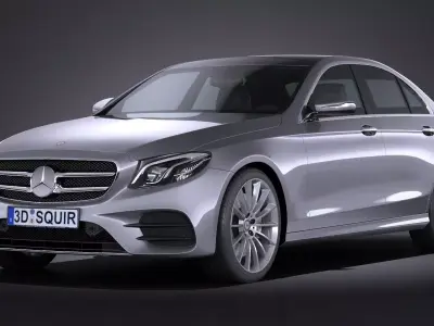 Mercedes-Benz E-Class AMG 2017 3D model