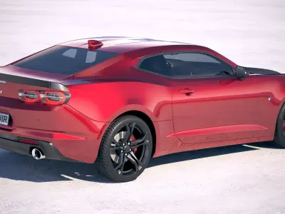 Chevrolet Camaro SS 1LE CG 2019 3D model