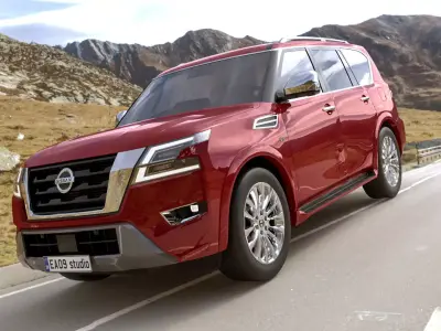 2022 NISSAN ARMADA 3D model