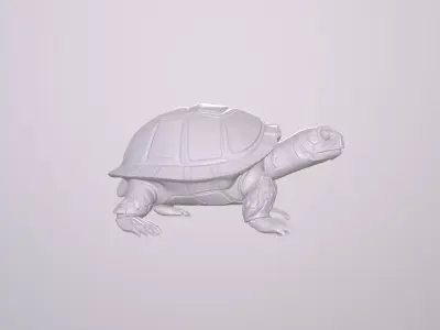 turtle - Christmas Creations 3D print model