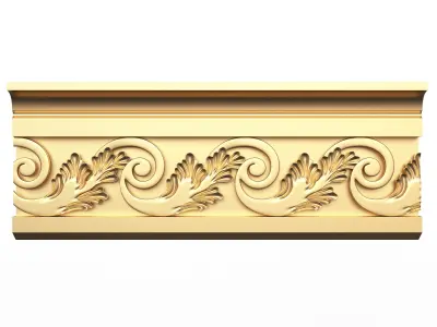 Cornice Decoration Molding 3D model