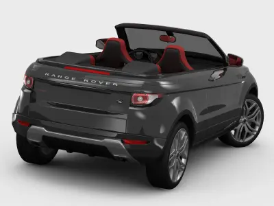 Range Rover Evoque Convertible 2013 3D model
