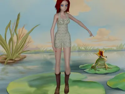 Froggy Eyes 3D model