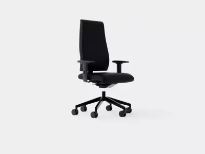 Office Chair Low-poly 3D model