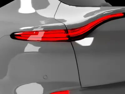 Aston Martin DBX 3D model