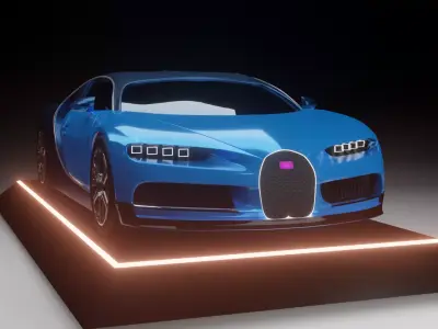 Bugatti Chiron Super Sport 3D model