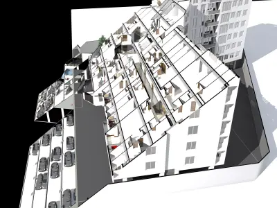 building  home  Low-poly 3D model