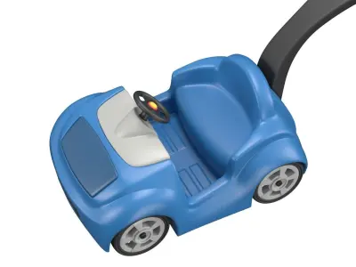 Kids Ride On Push Car  3D model