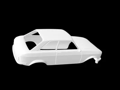 Peugeot 304 Coupe Rally 3D print model