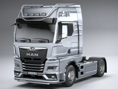 Man TGX 2021 3D model