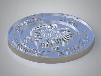 My Pendant 3D 02 printable model 3D print model