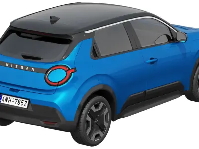 Nissan Micra EV 2026 3D model