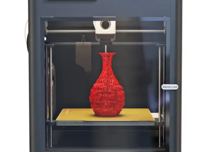 3D printer BambuLab P1S 3D model