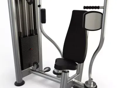 Gym Pectoral Machine 3D model