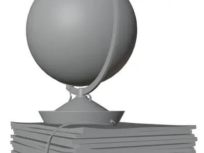 Table lamp HG2 3D model