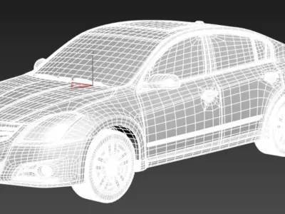2012 Nissan Altima SL 3D print model