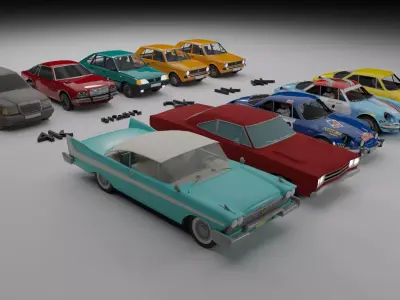 Cars Collection 3D model by tlhhayat1