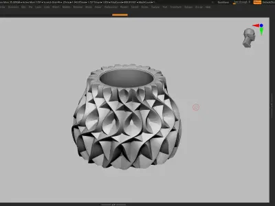 vase 3d print 561 3D print model