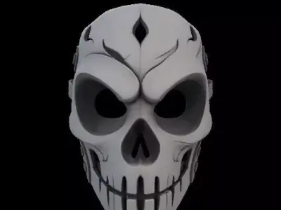 Halloween mask 3D print model purchase
