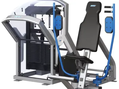 Gym-X-force-Arm-Cross 3D model 3D model