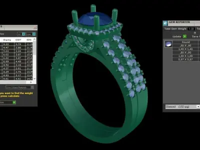 ring code 43 3D print model