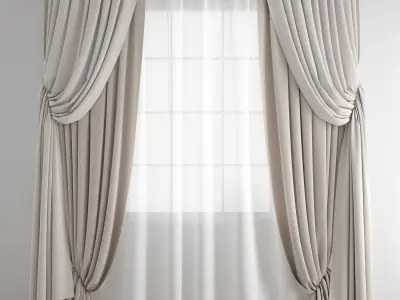 curtain 429 3D model